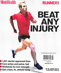 Men's Health Runner's World Magazine Beat Any Injury Cure Aches and Pains 2012