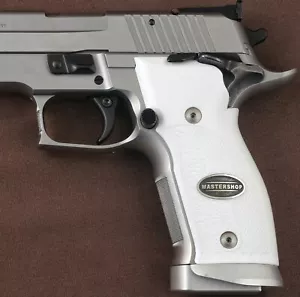 KSD Brand Sig Sauer X-Five P226/SO/AL/Six/Six AL Impugnature acriliche bianche - Foto 1 di 2