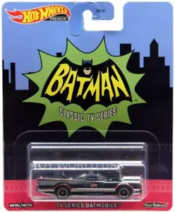 2020 Hot Wheels Replica Entertainment DC Batman Classic TV Series Batmobile - Picture 1 of 1
