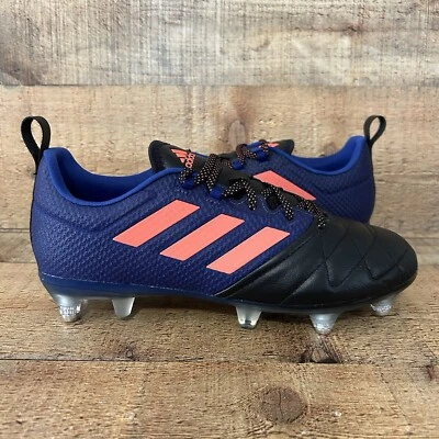 Adidas Soccer Cleats Womens Size 5.5 Ace 17.1  Detachable Navy Pink Black CM8201 - Image 1 of 4