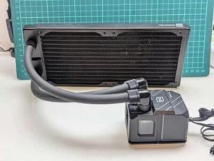 Alphacool Eisbaer Pro block w/ ST-20 HPE 240mm slim radiator for liquid cooling - Photo 1/9