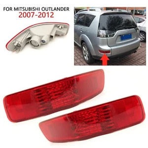 For Mitsubishi Outlander 2007-2012 Side Rear Tail Bumper Reflector Light Housing - Picture 1 of 12