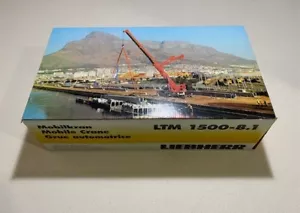 WSI Liebherr LTM 1500-8.1 Mobile Crane Bok SENG 1:50 Scale Conrad NZG - Picture 1 of 3