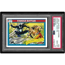 Marvel PSA 10 GEM MT - 1990 Marvel Universe Series 1 SPIDER-MAN VS KRAVEN POP 19