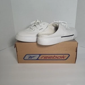 Reebok Womens Canvas Mule Slide Size 10 In Box - Picture 1 of 7