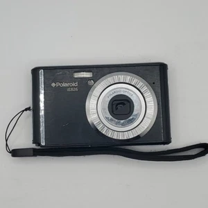 POLAROID Digital CAMERA BLACK IE826 18MP HD Video Recording  FOR PARTS OR REPAIR - Picture 1 of 5