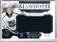 2013-14 PANINI DOMINION MAMMOTH TYLER TOFFOLI JERSEY 1 COLOR 37/50 LOS ANGELES