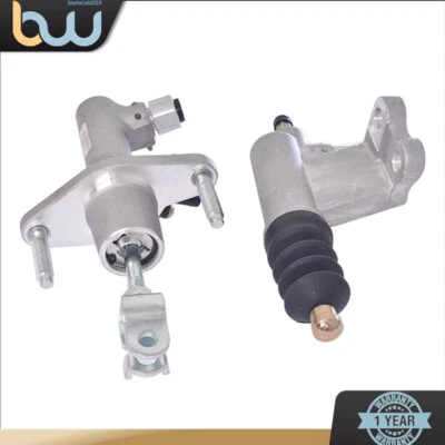 Clutch Master+ Slave Cylinder Kit For Honda Civic M0821 2001 2002 2003 2004 2005 - Image 1 of 4
