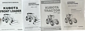 Manual de operador e instrucciones de montaje Kubota LA1854 / Kubota M5-091 y M5-111 - Imagen 1 de 9