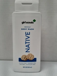 NEW Native Limited Edition GIRL SCOUT Body Wash - 18 fl oz Trefoils - Picture 1 of 3