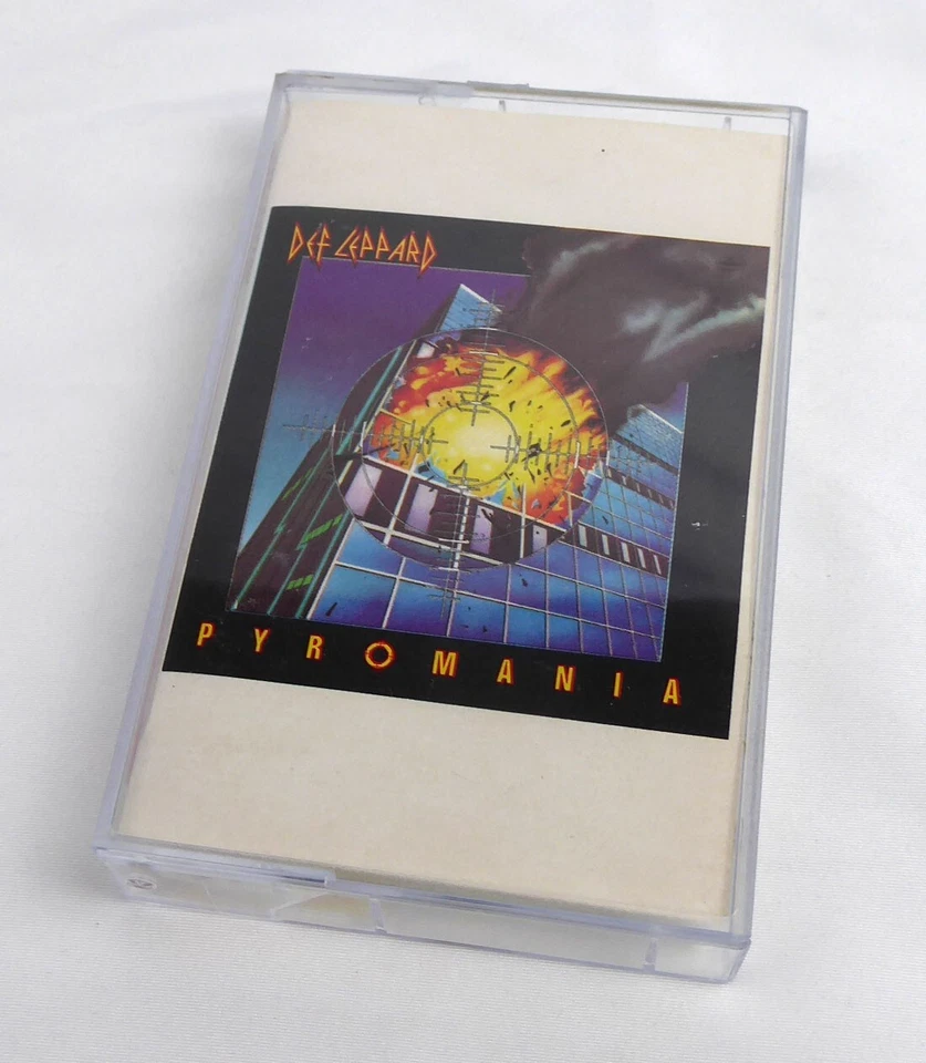Musikkassette - DEF LEPPARD - Pyromania -  Tape MC - Bild 1 von 1