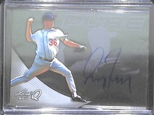 2014 Leaf Q Pure Baseball Autograph #P-GM1 Greg Maddux