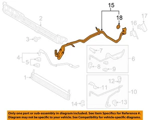 FORD OEM 15-20 F-150 Cooling Trans Oil Cooler-Cooler Pipe FL3Z7R081G - Picture 1 of 2