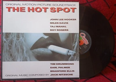 THE HOT SPOT ** Soundtrack ** RARE 1990 SPAIN LP JOHN LEE HOOKER Miles Davis - Image 1 of 4