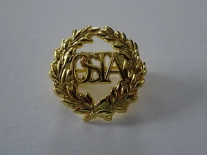 (A32-3) Österreich Sportabzeichen ÖSTA gold Kleinabzeichen  - Picture 1 of 2