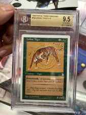 Zodiac Tiger BGS 9.5 Gem Mint Portal Three Kingdoms PK3 MAGIC Gathering MTG