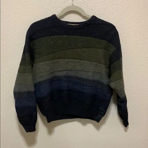 Men's Striped Sweater - Multicolor - Picture 1 of 6