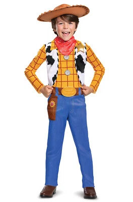 Disney 2019 Toy Story Vaquero Woody Clásico Disfraz Infantil Foto 1 de 2