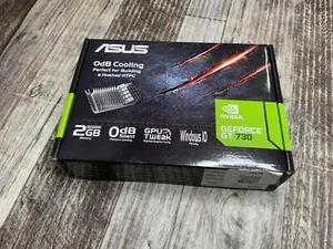 ASUS GeForce® GT 730 2GB GDDR5 low profile graphics silent GT730-SL-2GD5-BRK - Picture 1 of 3