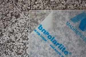 Acrylglas satiniert für Bastler / Modellbauer ca .200 x 200 x 5 mm 2 Stück - Bild 1 von 1