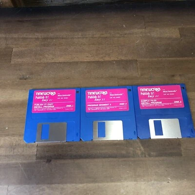 Vintage 1991 Timeworks Publish It! Easy Version 2.1 Macintosh - Image 1 of 2