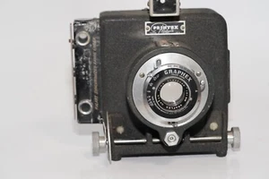 Printex Mini-Press 21/4x31/4" Cámara Graflex Optar 101mm 4.5 Lente Graphex Obturador - Imagen 1 de 11
