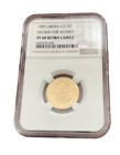 Liberia 1985 Gold $100 NGC PF69UC Decade For Women RARE Mintage - 318