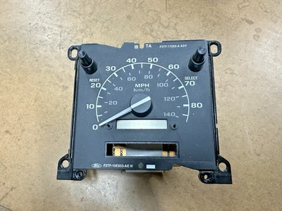 Velocímetro Ford F150 92-96 118.368 millas OEM 93-94-95 F250 F350 PSOM probado Foto 1 de 4