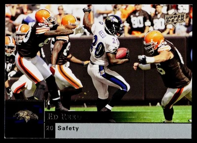 2009 Upper Deck Ed Reed #14 Baltimore Ravens FOOTBALL - Image 1 of 2