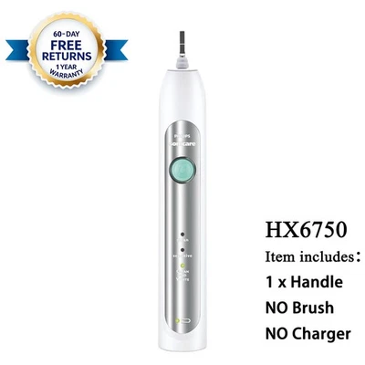 Mango de cepillo de dientes eléctrico sónico Philips Sonicare HX6750 HealthyWhite Foto 1 de 3