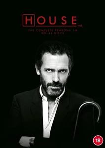 House: The Complete Seasons 1-8 (DVD) Steve Valentine Olivia Wilde (UK IMPORT) - Picture 1 of 2