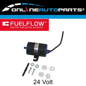 FuelFlow 24 volt Electric Fuel Pump 5 to 6 psi Made in NZ Universal 1.75L/Min - Picture 1 of 4