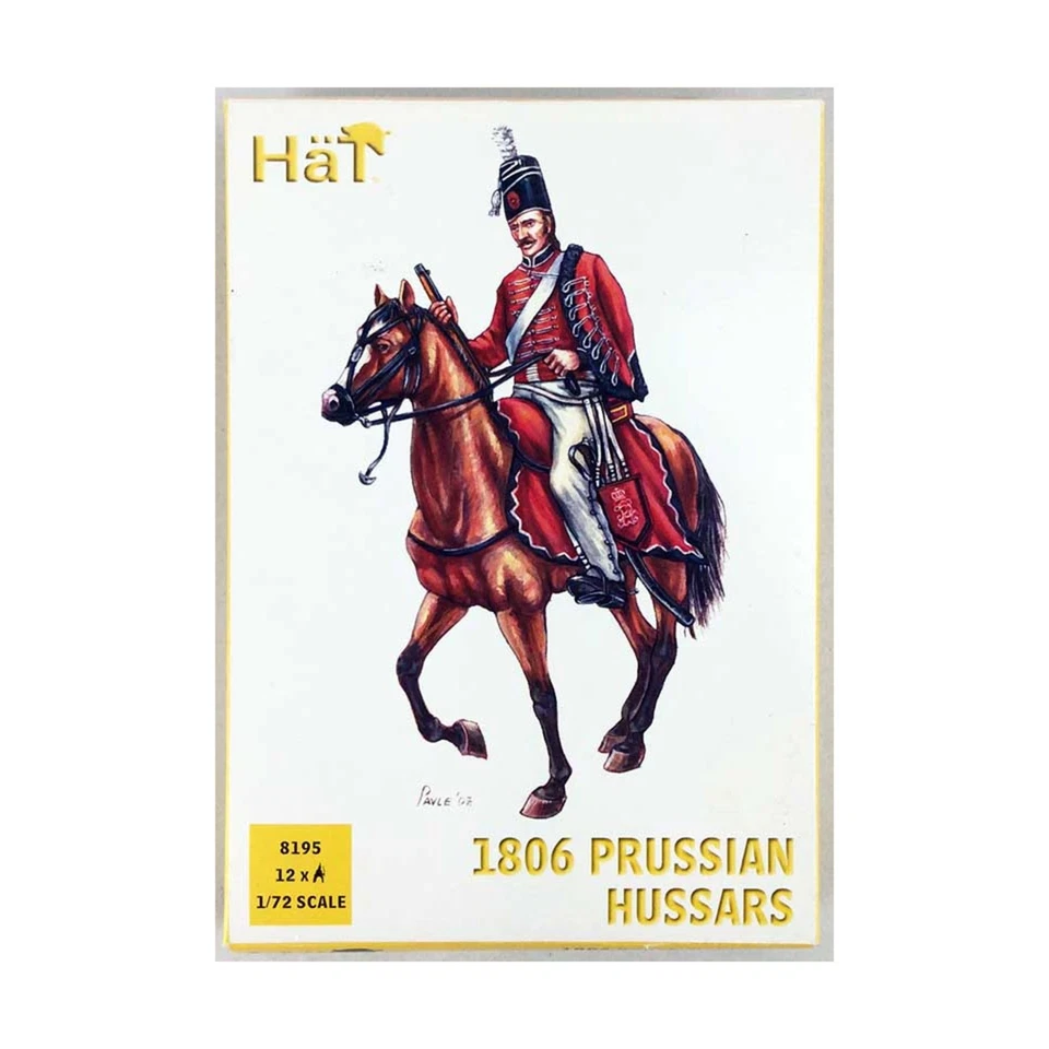 HaT 1/72 Napoleonic 1806 Prussian Hussars # 8195
