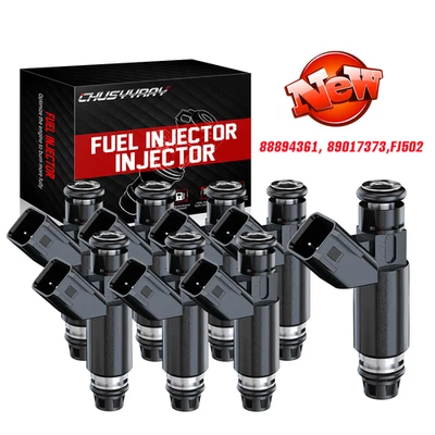 Inyector de combustible 12580426 8 piezas para GMC Sierra 1500 Yukon Chevy Tahoe 2002-2006 5,3 L Foto 1 de 4