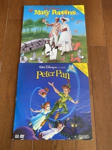 Laserdiscs Walt Disney “Mary Poppins” And “Peter Pan” - Picture 1 of 8