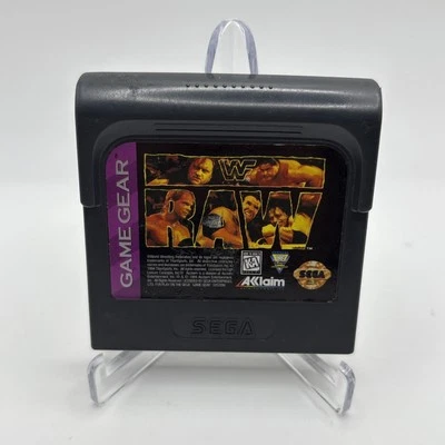WWF Raw - Sega Game Gear Cartridge - Image 1 of 2