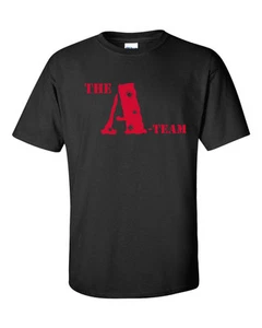 The A Team Retro TV Series Mr. T WORDS ONLY Men'sTee Shirt 806 - Picture 1 of 33