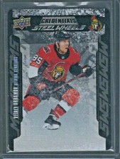 2019-20 Upper Deck Credentials VITALY ABRAMOV Steel Wheels SW-4 - Senators RC