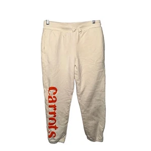 Carrots cream sweatpants kids size xl 14 / 16 lounge cozy casual everyday - Picture 1 of 8