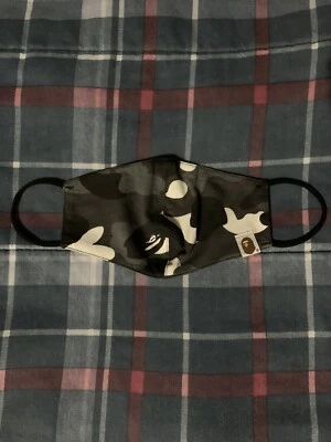 A Bathing Ape Face Mask ONLY  [Glow In The Dark] Bape City Camo 100% Authentic - Image 1 of 4