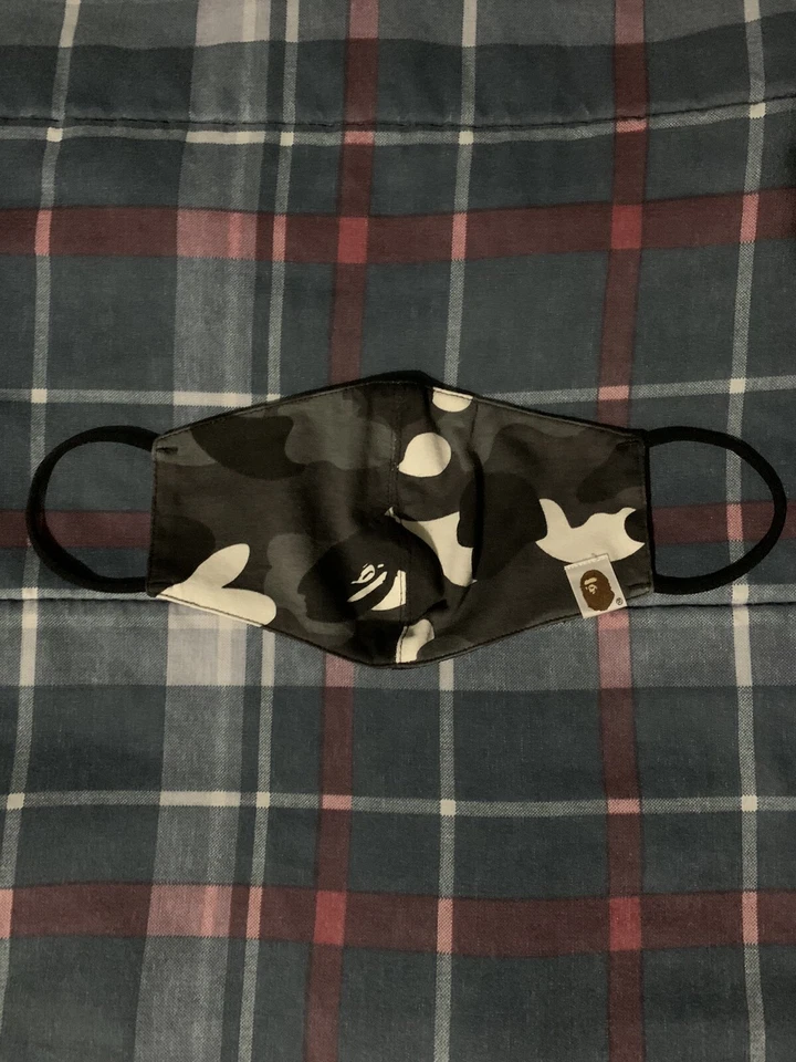 A Bathing Ape Face Mask ONLY  [Glow In The Dark] Bape City Camo 100% Authentic - Image 1 of 4