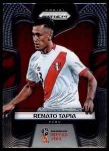Panini Russia 2018 PRIZM Renato Tapia Peru Base Card No. 297