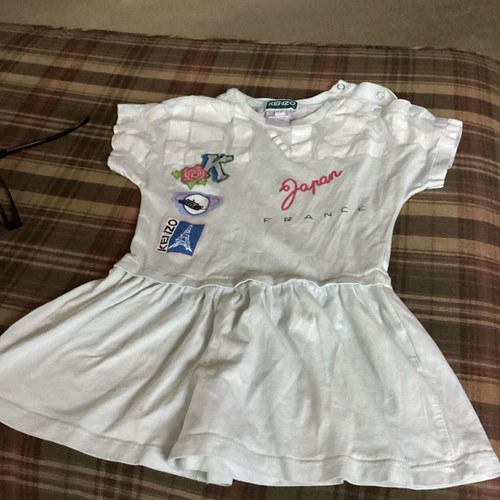 Vestito Kenzo Bambina Stampa Grafica 4a Maglione Skort