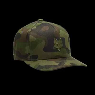 Fox Head Flexfit Baseball Hat Flexfit Cap LFS23 Green Camouflage - Image 1 of 2
