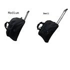 2Wheeled Cabin Approved Bag Holdall Trolley Luggage Weekend Duffle Case Bag