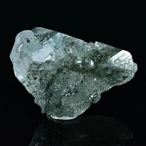 HIMALAYAN LEMURIAN SCALAR ELESTIAL NIRVANA ICE CHLORITE QUARTZ ETCHED CRYSTAL. - Picture 1 of 10