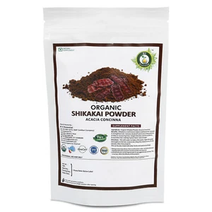 Polvo Shikakai orgánico R V Essential acacia Concinna certificado por el USDA natural - Imagen 1 de 12