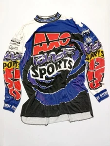 Vintage AXO Motocross Supercross Jersey Size L '90s - Picture 1 of 14