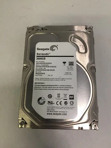 Seagate Barracuda 3TB 3.5" Hard Drive ST3000DM001 P/N: 1CH166-302 - Picture 1 of 2