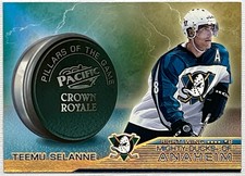1998-99 Pacific Crown Royale - Pillars of the Game ! Teemu Selanne